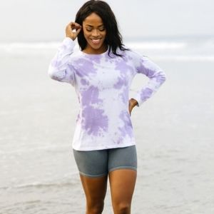 Zyia Medium Purple Hendrix long sleeve t